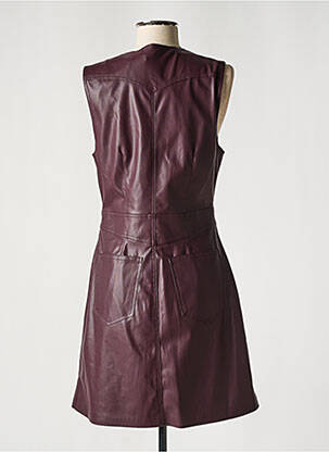 Robe courte rouge ATTIC AND BARN femme