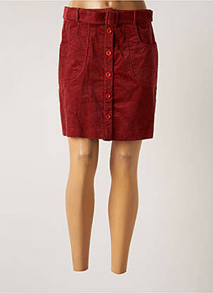Jupe courte rouge LA PETITE FRANCAISE femme