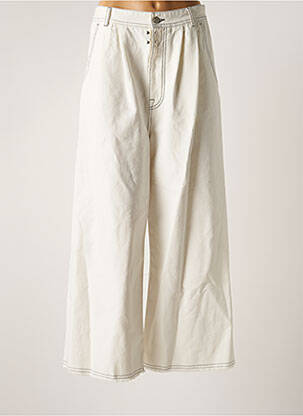 Pantalon large blanc MAISON MARTIN MARGIELA pour femme