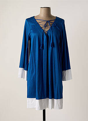 Robe courte bleu MAX MARA femme