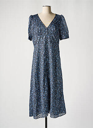 Robe mi-longue bleu MICHAEL KORS femme