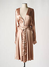 Robe courte beige TWINSET femme
