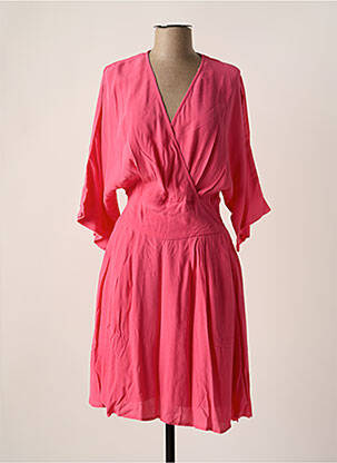 Robe courte rose Y.A.S femme