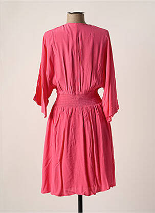 Robe courte rose Y.A.S femme