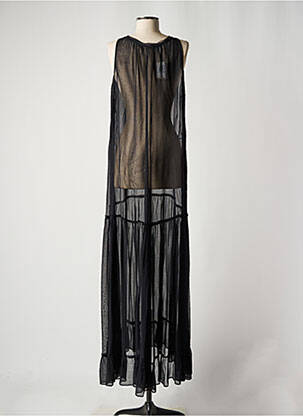 Robe longue noir SACK'S femme