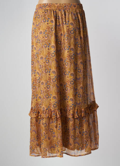 Jupe longue beige VILA pour femme