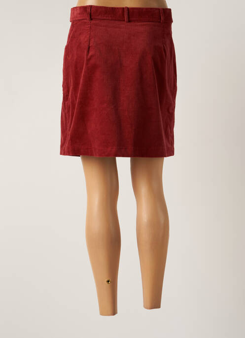 Jupe courte rouge LA PETITE FRANCAISE pour femme