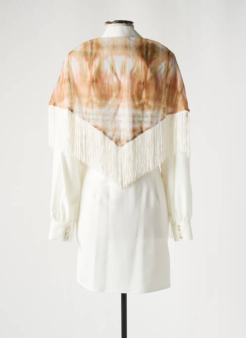 Robe courte beige RECC pour femme