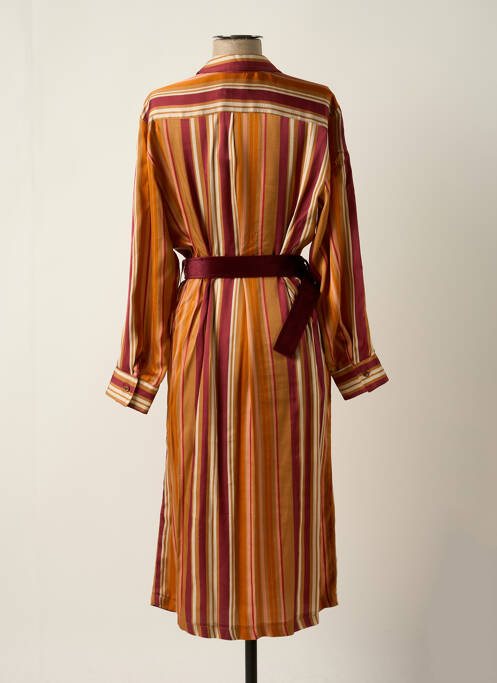 Robe mi-longue jaune LA PETITE FRANCAISE pour femme