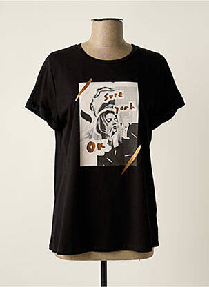 T-shirt noir IMPERIAL pour femme