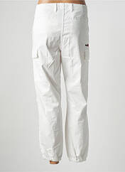 Pantalon cargo blanc SAK'S pour femme seconde vue