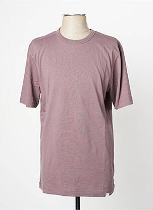 T-shirt violet SAMSOE & SAMSOE pour homme