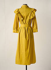 Robe longue jaune OBJECT pour femme seconde vue