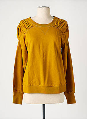 Sweat-shirt orange VILA pour femme