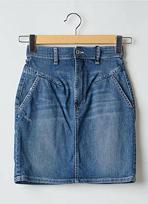 Jupe courte bleu PLEASE femme