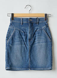 Jupe courte bleu PLEASE femme