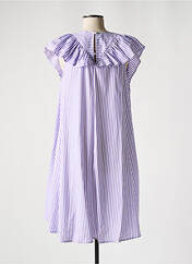 Robe courte violet IMPERIAL pour femme seconde vue