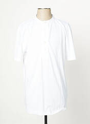 T-shirt blanc SELECTED pour homme seconde vue