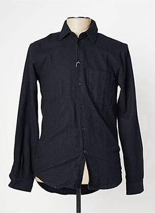 Chemise manches longues noir SAMSOE & SAMSOE homme