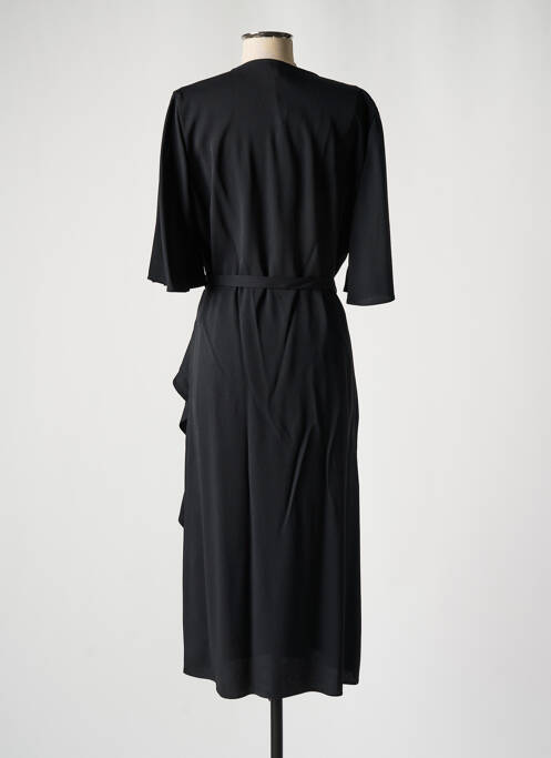 Robe mi-longue noir L'AUTRE CHOSE pour femme