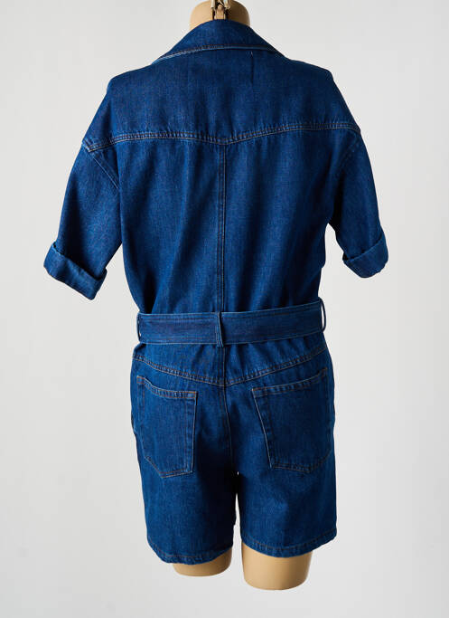 Combishort bleu MARGAUX LONNBERG pour femme