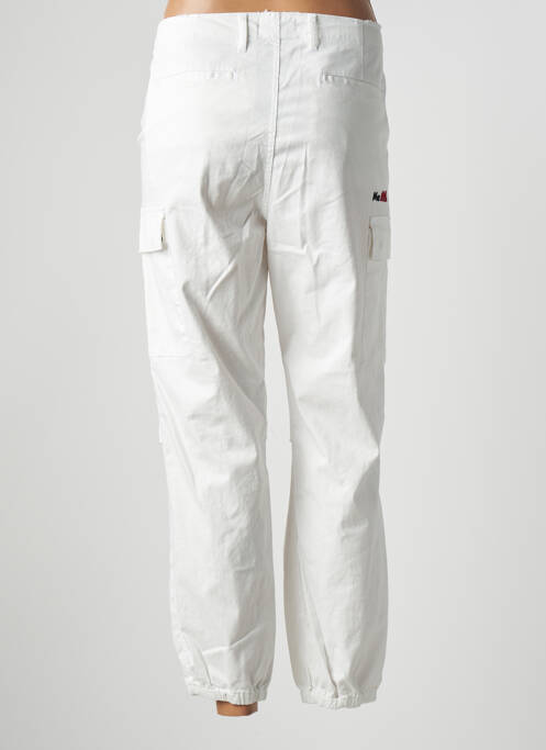 Pantalon cargo blanc SAK'S pour femme