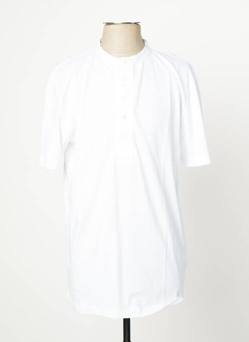 T-shirt blanc SELECTED pour homme