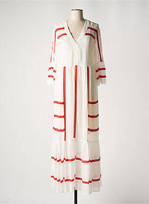 Robe longue blanc TWINSET femme