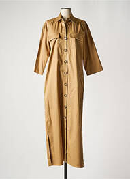 Robe longue beige PARISIENNE ET ALORS femme