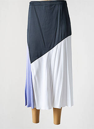 Jupe mi-longue bleu MAX&CO. femme