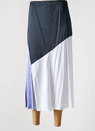 Jupe mi-longue bleu MAX&CO. femme