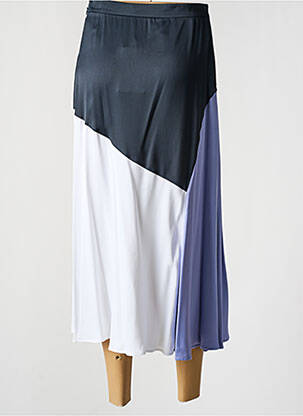 Jupe mi-longue bleu MAX&CO. femme