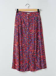 Jupe mi-longue rouge BELLEROSE femme