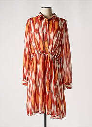 Robe courte marron GRACE & MILA femme