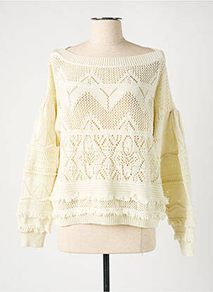 Pull beige TWINSET pour femme