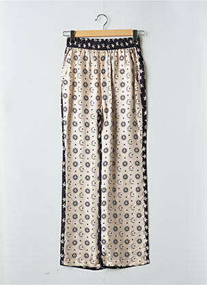 Pantalon large beige SACK'S femme