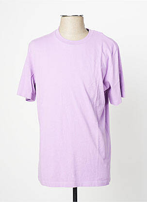 T-shirt violet CLOSED pour homme