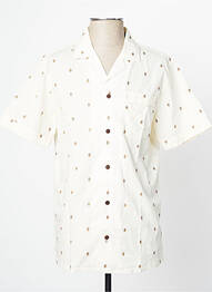 Chemise manches longues beige SCOTCH & SODA homme