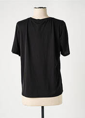 T-shirt noir OBJECT pour femme seconde vue