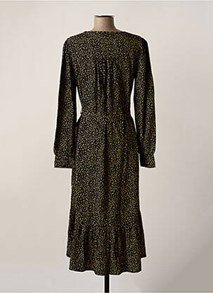 Robe mi-longue noir MSCH COPENHAGEN femme