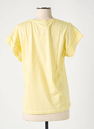 T-shirt jaune MSCH COPENHAGEN femme