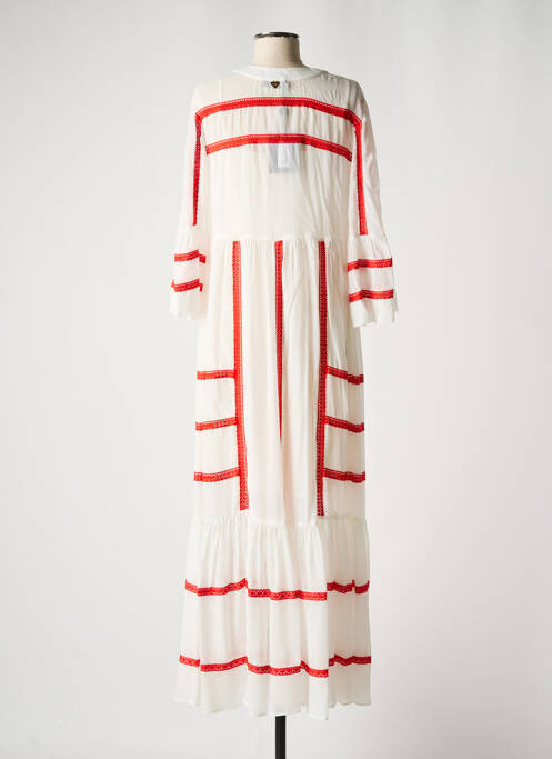 Robe longue blanc TWINSET femme