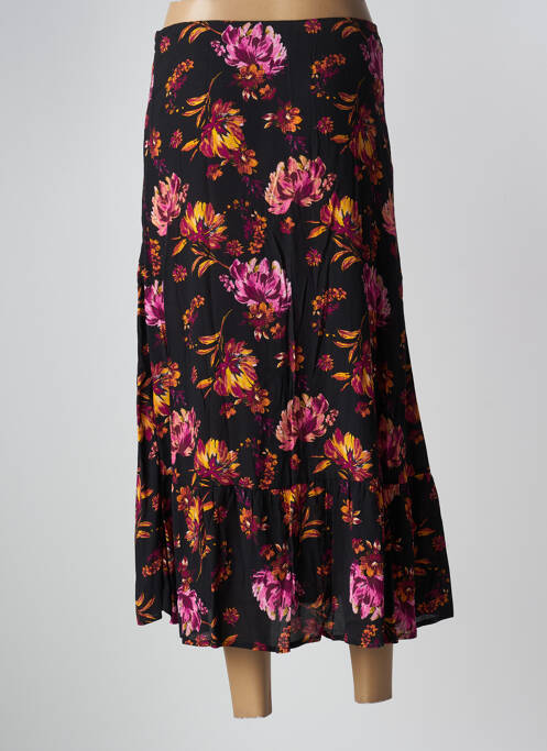 Jupe mi-longue noir GRACE & MILA pour femme