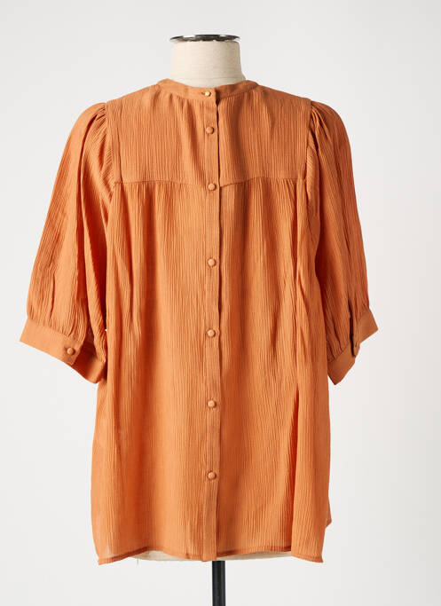 Top orange SESSUN pour femme