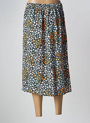 Jupe mi-longue noir SELECTED femme