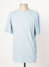 T-shirt bleu SAMSOE & SAMSOE homme