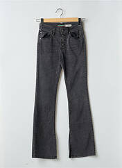 Jeans bootcut noir PLEASE pour femme seconde vue