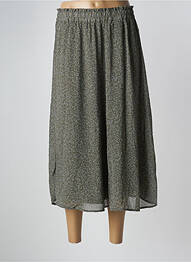 Jupe mi-longue vert SELECTED femme