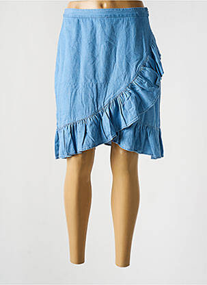 Jupe courte bleu VILA femme