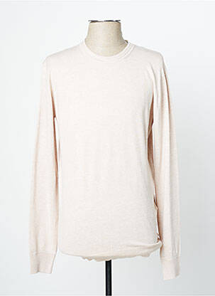 Pull beige SCOTCH & SODA pour homme
